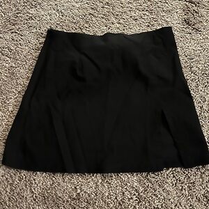 Shein black mini skirt